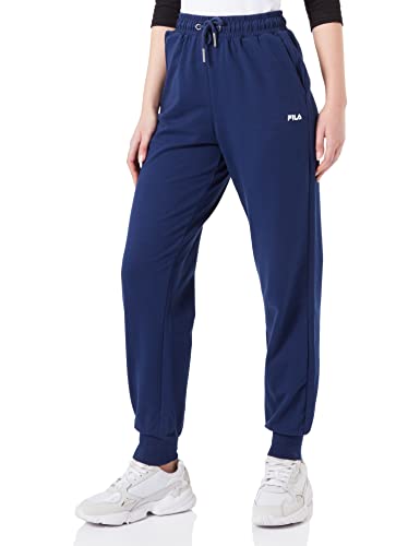 FILA Damen BALIMO high Waist Freizeithose, Medieval Blue, L von FILA