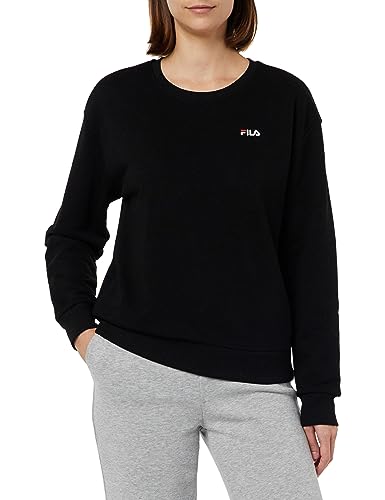 FILA Damen BANTIN Sweatshirt, Black, Small von FILA