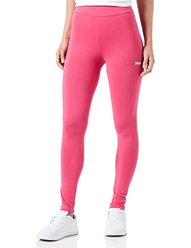 FILA Damen BENNDORF high Waist Leggings, Carmine, M von FILA