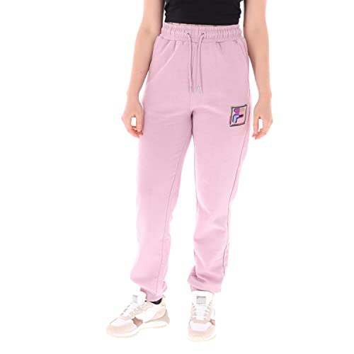 FILA Damen BEX high Waist swaet Pants Freizeithose, Mauve Shadows, L von FILA