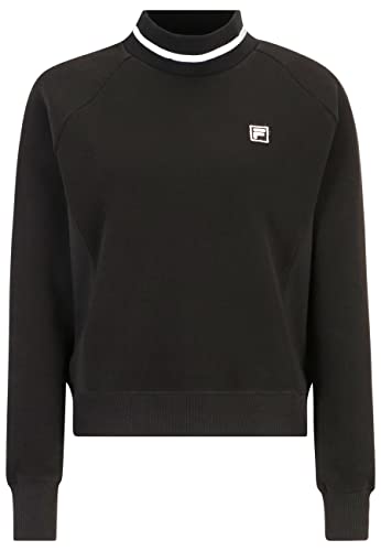 FILA Damen BIALYSTOK Crew Sweatshirt, Black, M von FILA