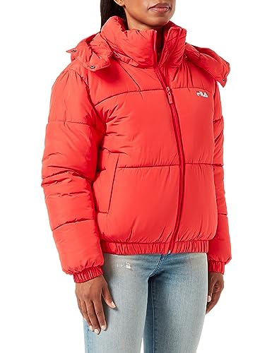 FILA Damen BUCHEN Padded Jacket, True Red, L von FILA