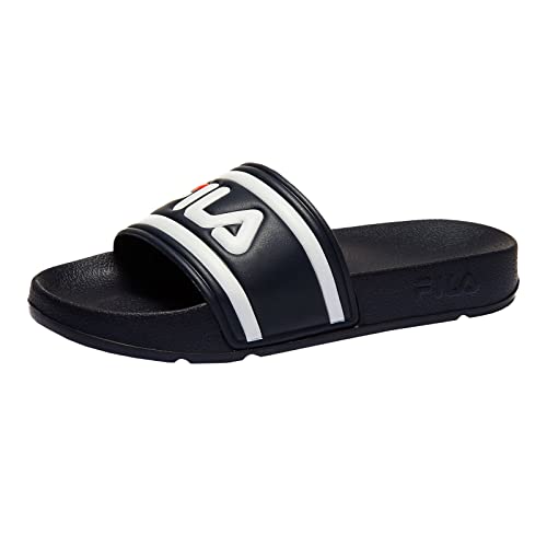 FILA Damen Badeschuhe Badelatschen Badeschlappen Slipper Morro Bay III, Farbe:Blau, Artikel:-50005 Dress Blues, Schuhgröße:EUR 36 von FILA