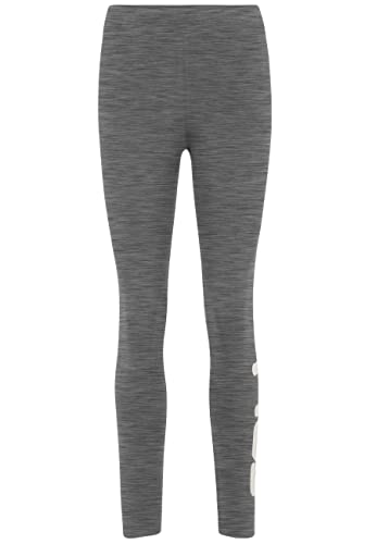 FILA Damen Baek Leggings, Light Grey Melange, L von FILA