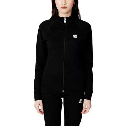 FILA Damen Benidorm Track Jacket, Black, L von FILA