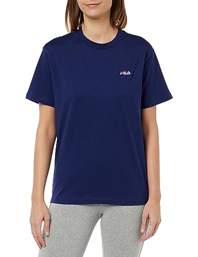 FILA Damen Biendorf T-Shirt, Medieval Blue, M EU von FILA