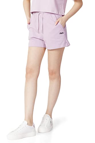 FILA Damen Brandenburg high Waist Shorts, Fair Orchid, XS von FILA