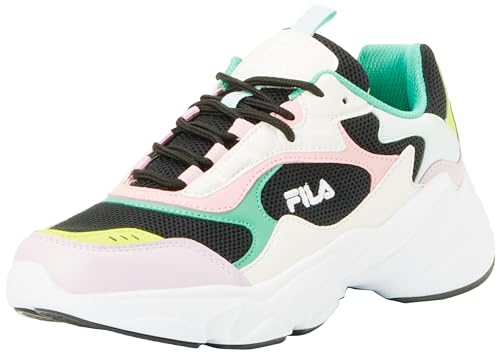 FILA Damen COLLENE CB wmn Sneaker, Black-Pink Nectar, 37 EU von FILA