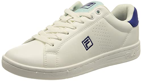 FILA Damen Crosscourt 2 NT Low wmn Sneaker, White-Delicate Blue, 41 EU von FILA