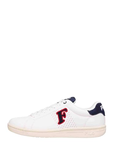 FILA Damen Crosscourt 2 NT Patch wmn Sneaker, White Navy, 37 EU von FILA