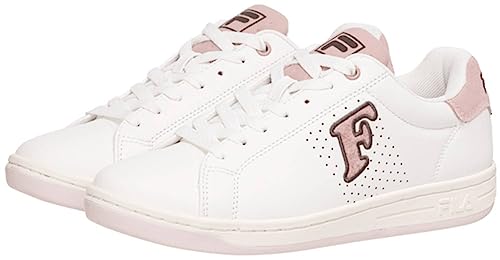 FILA Damen Crosscourt 2 NT Patch wmn Sneaker, White-Pale Mauve, 37 EU von FILA