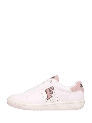 FILA Damen Crosscourt 2 NT Patch wmn Sneaker, White-Pale Mauve, 38 EU von FILA