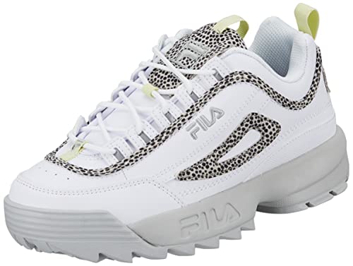 FILA Damen Disruptor wmn Sneaker, White Gray Violet, 36 EU von FILA