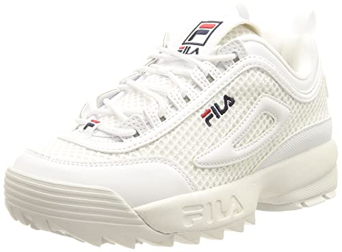 FILA Damen Disruptor Mesh Wmn Sneaker,White,36 EU von FILA