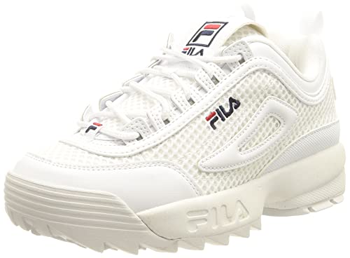 FILA Damen Disruptor Mesh Wmn Sneaker,White,41 EU von FILA
