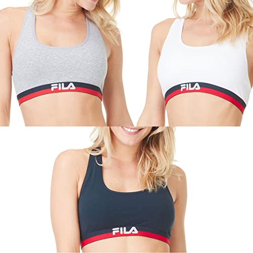 FILA Damen Fila Women's Fi/2/Brax3 Sport BH, Fu6048, S EU FILA Damen Fila Women's Fi/2/Brax3 Sport BH, Fu6048, S EU von FILA