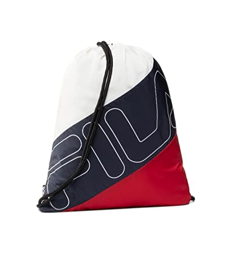 FILA Damen Gym Sack Double Mesh Sportsack, Schwarz, Einheitsgröße von FILA