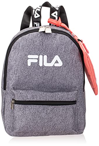 FILA Damen Hailee, 33 cm Modischer Rucksack, Meliert, Grau von FILA