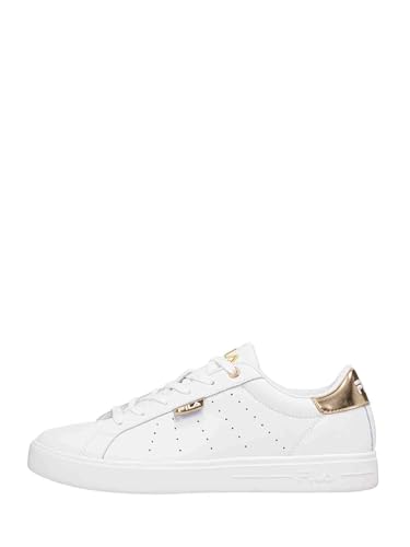 FILA Damen LUSSO F wmn Sneaker, White-Gold, 36 EU von FILA