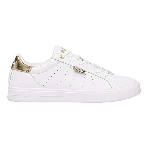 FILA Damen LUSSO F wmn Sneaker, White-Gold, 36 EU von FILA