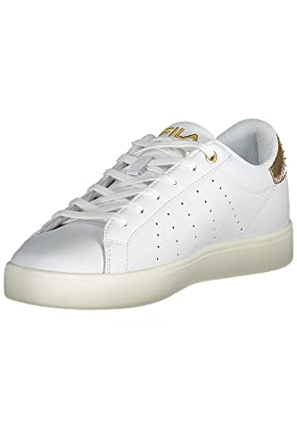 FILA Damen LUSSO F wmn Sneaker, White-Gold, 37 EU von FILA