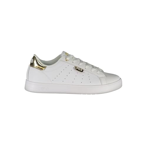 FILA Damen LUSSO F wmn Sneaker, White-Gold, 38 EU von FILA