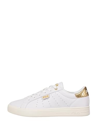 FILA Damen LUSSO F wmn Sneaker, White-Gold, 41 EU FILA Damen LUSSO F wmn Sneaker, White-Gold, 41 EU von FILA
