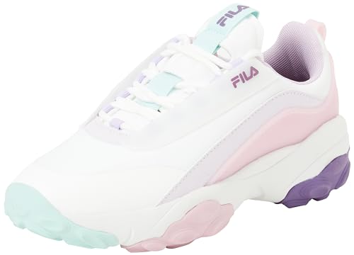 FILA Damen Loligo CB wmn Sneaker, White-Pink Nectar, 37 EU von FILA