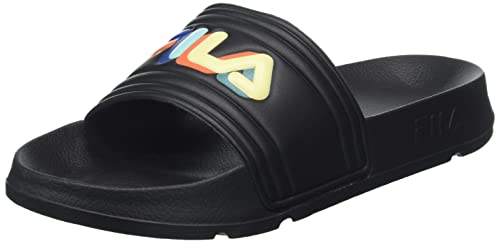 FILA Damen Morro Bay Logo wmn Slipper, Black, 42 EU von FILA