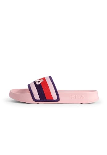 FILA Damen Morro Bay Stripes Slipper wmn Slide Sandal, Powder Pink-Charisma, 37 EU von FILA