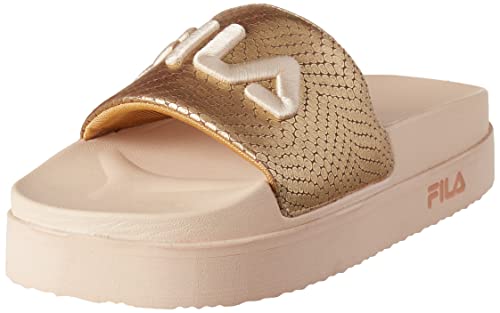 FILA Damen Morro Bay Zeppa F wmn Slipper, Vanilla Cream, 39 EU von FILA