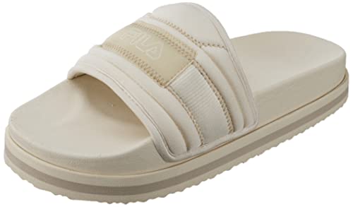 FILA Damen Morro Bay Zeppa Lounge wmn Slipper, Marshmallow Oyster Gray, 37 EU von FILA