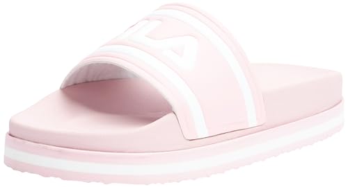 FILA Damen Morro Bay Zeppa wmn Slide Sandal, Pink Nectar, 38 EU von FILA