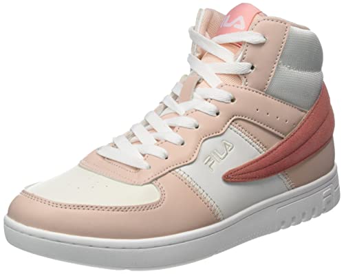 FILA Damen NOCLAF CB mid wmn Sneaker, Marshmallow-Flamingo Pink, 36 EU von FILA