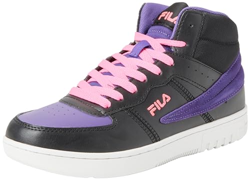 FILA Damen Noclaf Mid Wmn Sneaker, Black-Royal Purple, 41 EU von FILA
