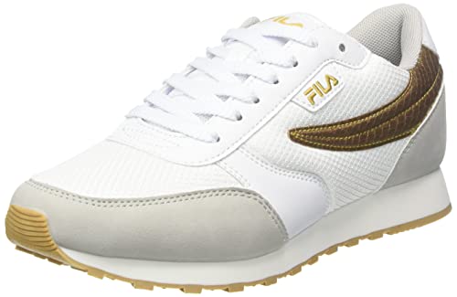 FILA Damen Orbit wmn Sneaker, White-Gold, 42 EU von FILA