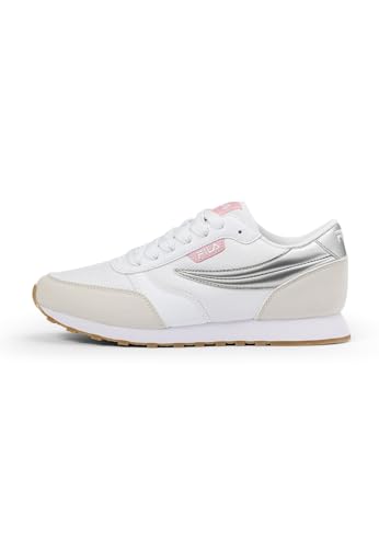 FILA Damen Orbit F wmn Sneaker, White-Pink Nectar, 40 EU von FILA