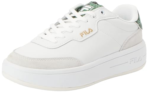 FILA Damen Premium F wmn Sneaker, White-Verdant Green, 37 EU von FILA