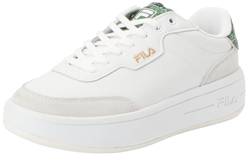FILA Damen Premium F wmn Sneaker, White-Verdant Green, 38 EU von FILA