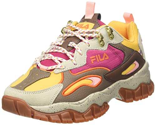 FILA Damen RAY Tracer TR2 wmn Sneaker, Golden Cream-Carmine, 39 EU von FILA