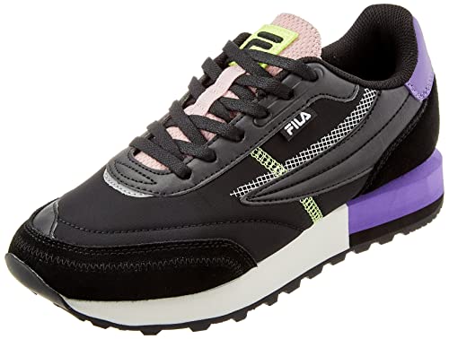 FILA Damen RETRONIQUE 22 wmn Sneaker, Black-Prism Violet, 38 EU von FILA