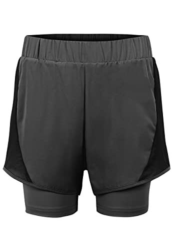 FILA Damen REVIN Shorts, Black, L von FILA