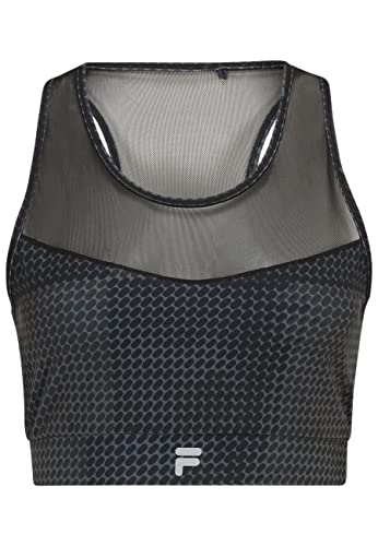 FILA Damen RIBE Sport-BH, Black Pills Camo AOP, XL FILA Damen RIBE Sport-BH, Black Pills Camo AOP, XL von FILA