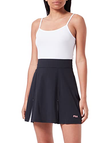 FILA Damen Rabat Skirt Rock, Black Beauty-Bright White, L von FILA