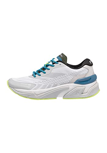 FILA Damen Raceway Laufschuh, Gray Violet-Safety Yellow-Blue Coral, 36 EU von FILA