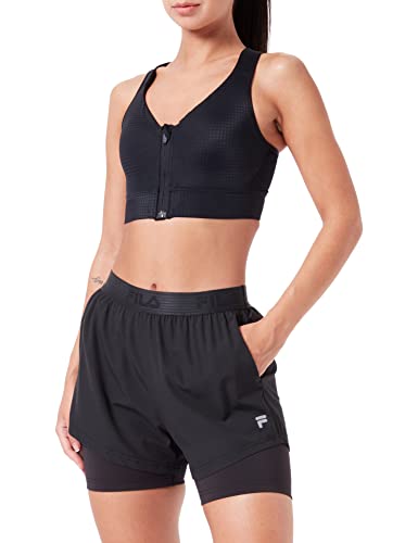 FILA Damen Racine Running Shorts, Moonless Night, M von FILA