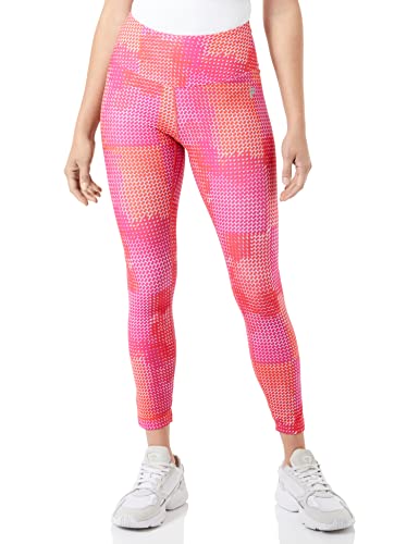 FILA Damen Radda Aop High Waist 7/8 Leggings, Bittersweet Pills Camo Aop, L EU von FILA