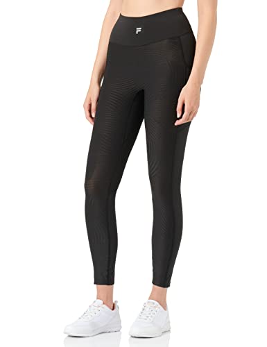 FILA Damen Rafaela high Waist 7/8 Tights Leggings, Moonless Night, M von FILA