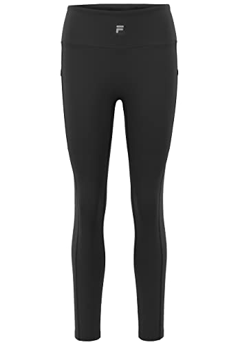 FILA Damen Raga High Waist 7/8 Leggings, Schwarz, XS EU von FILA