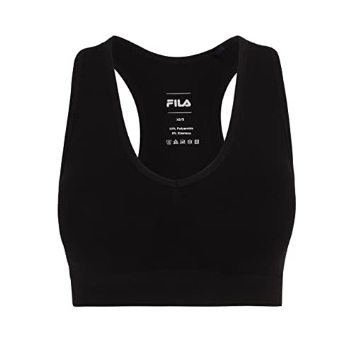 FILA Damen Reken Sport-BH, Black, M/L von FILA